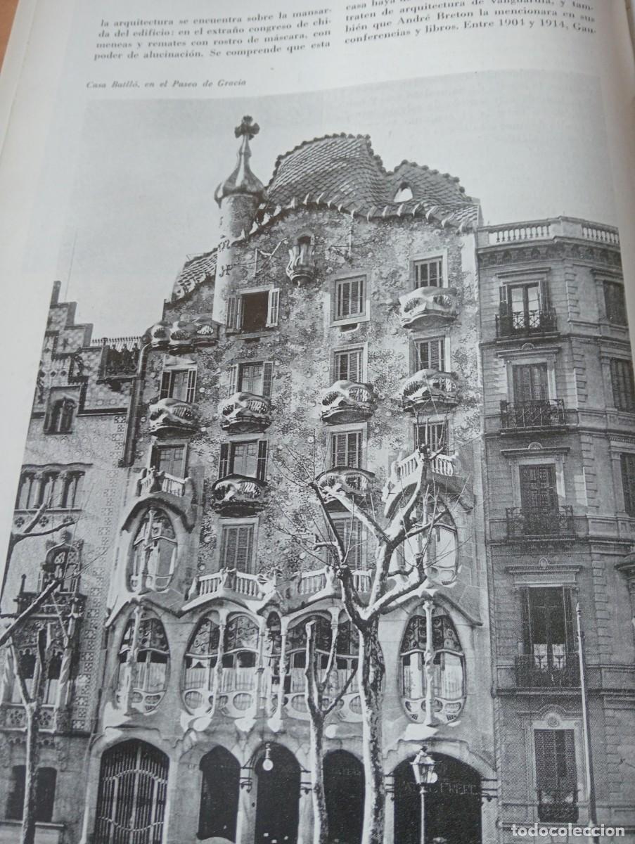 Coleccionismo de revistas y peri&oacute;dicos: REVISTA A&Ntilde;O 1955 ANTONI GAUDI PEDRERA CASA BATLLO PARC GUELL RONDALLA VALENCIANA FARI&Ntilde;A TUNA