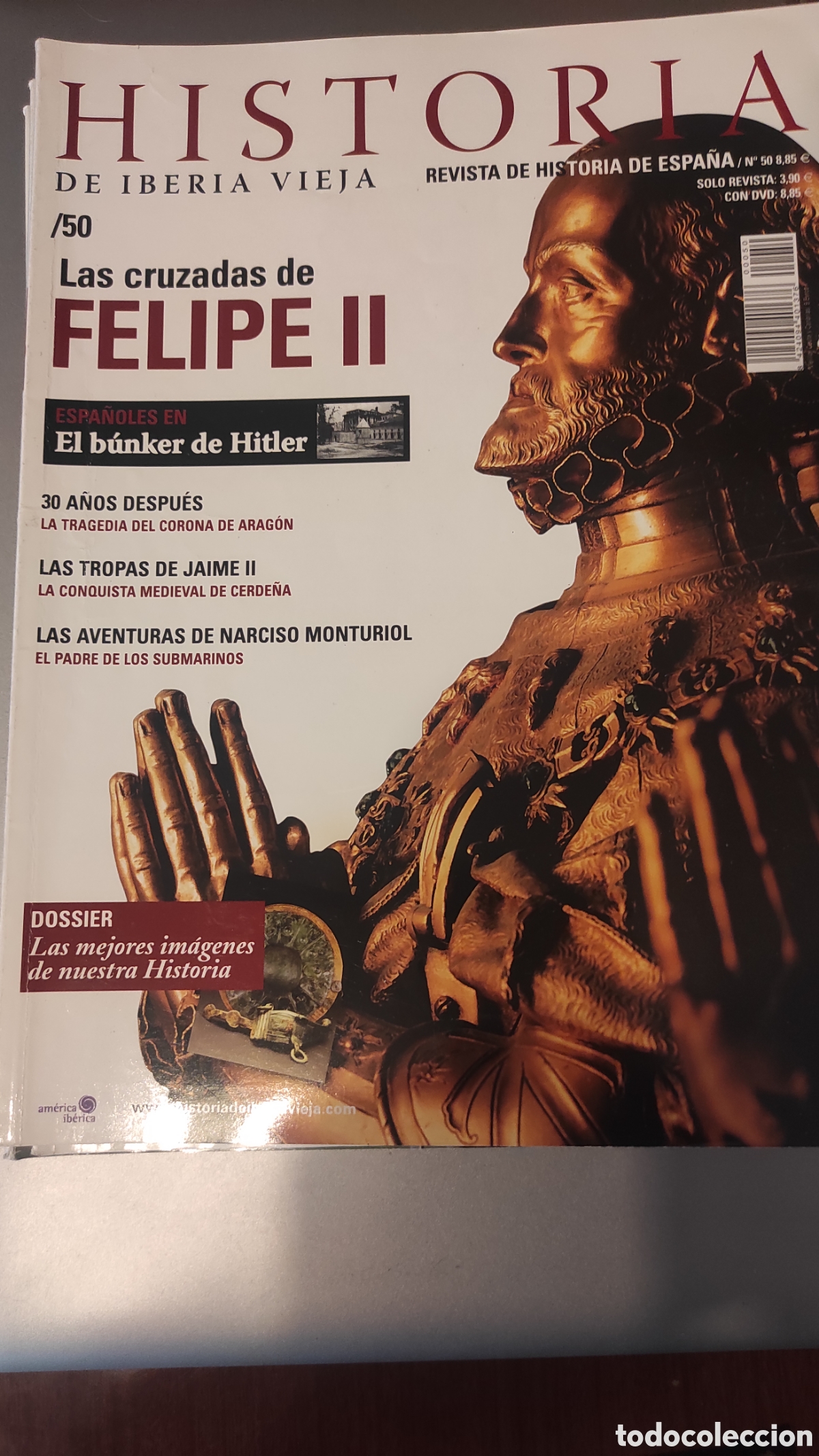 Coleccionismo de revistas y peri&oacute;dicos: Historia de Iberia Vieja. Felipe II.