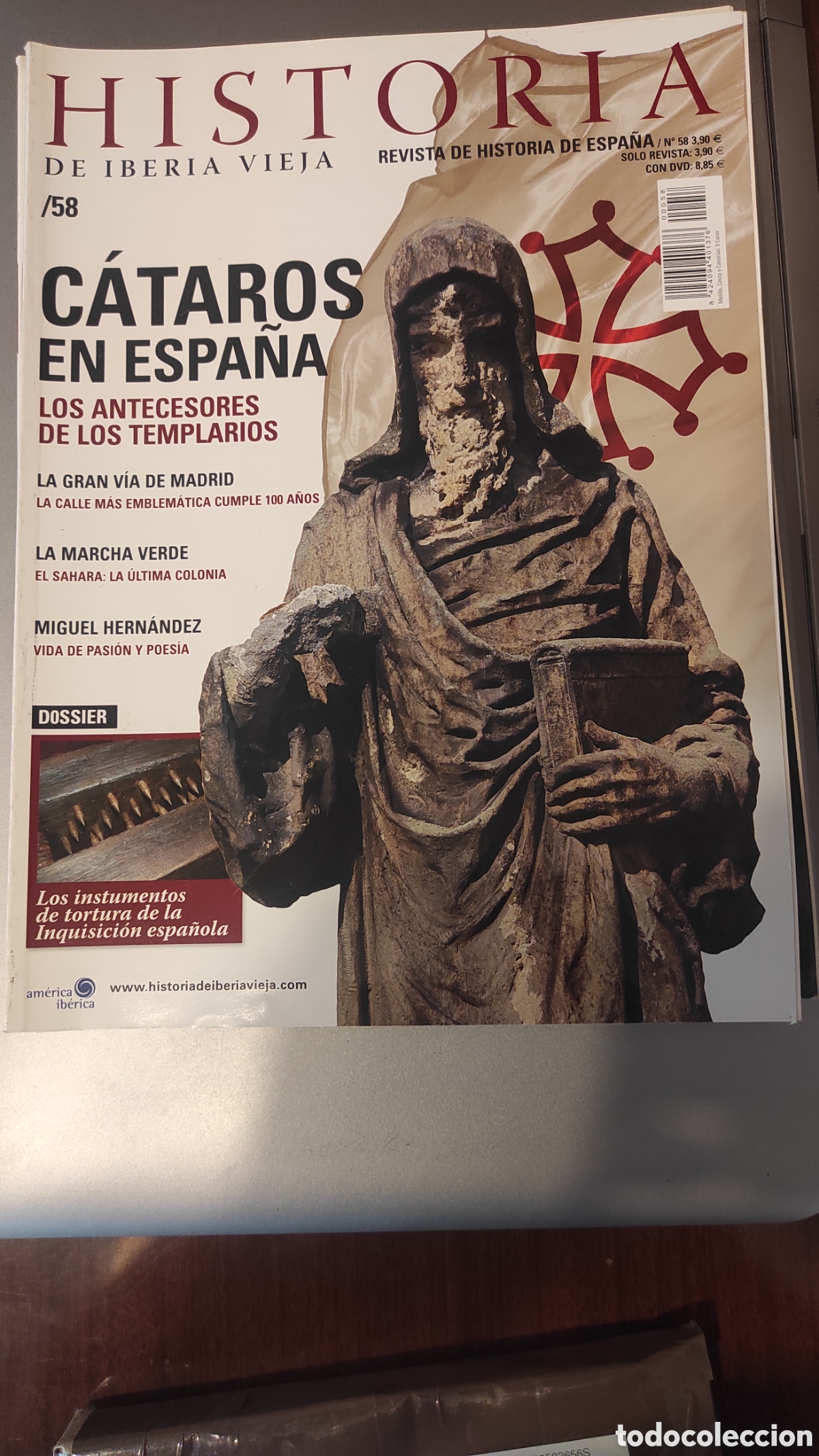 Coleccionismo de revistas y peri&oacute;dicos: Historia de Iberia Vieja. C&aacute;taros en Espa&ntilde;a