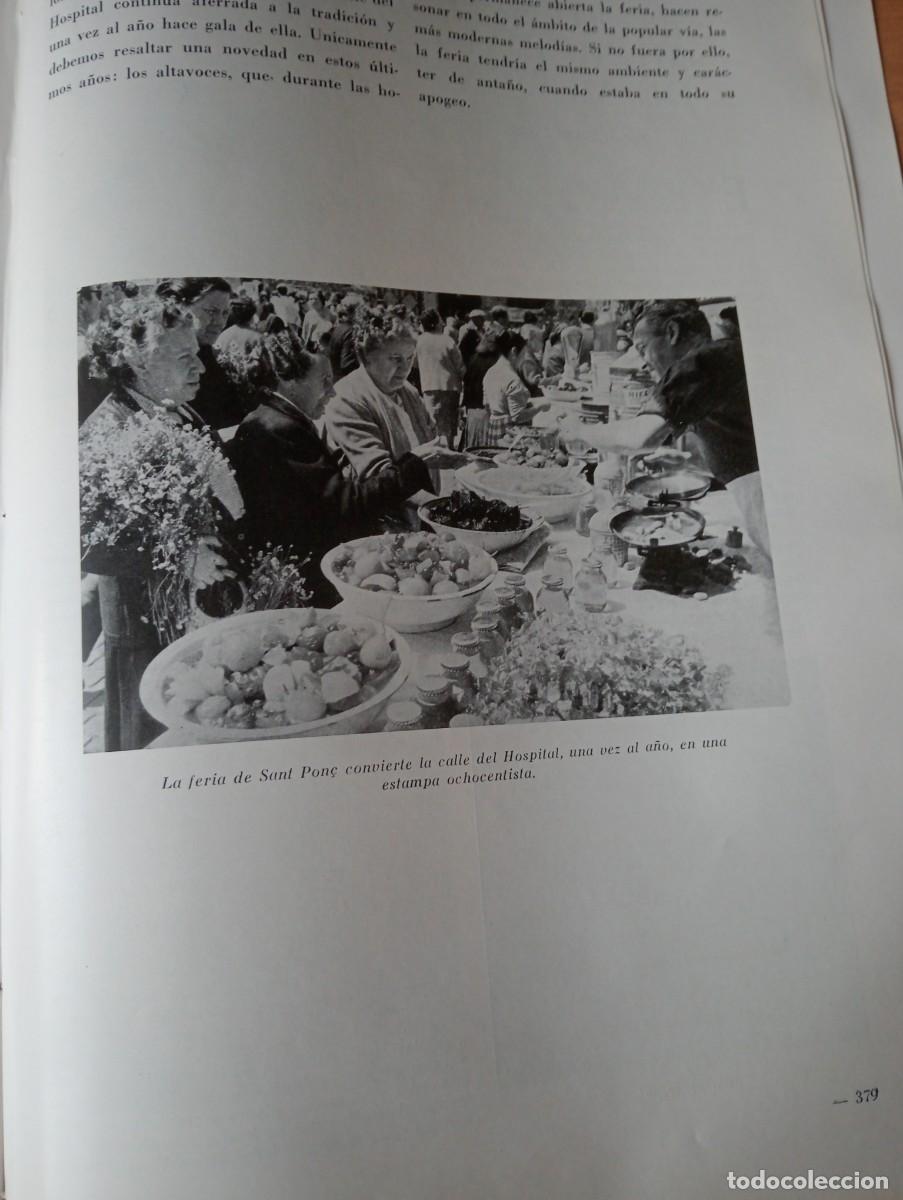 Coleccionismo de revistas y peri&oacute;dicos: REVISTA A&Ntilde;O 1955 CARRER HOSPITAL DE BARCELONA FIRA DE SANT PON&Ccedil; TREMENTINAIRES
