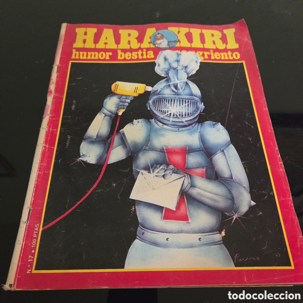 Coleccionismo de revistas y peri&oacute;dicos: Hara kiri. Humor bestia y sangriento. N&ordm;17