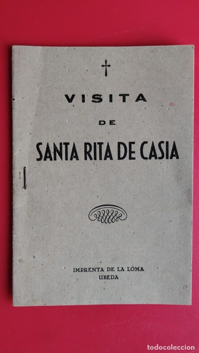 Collezionismo di Riviste e Giornali: VISITA DE SANTA RITA DE CASIA.-LIBRILLO.-IMPRENTA LA LOMA.-UBEDA.-A&Ntilde;OS 40-50.