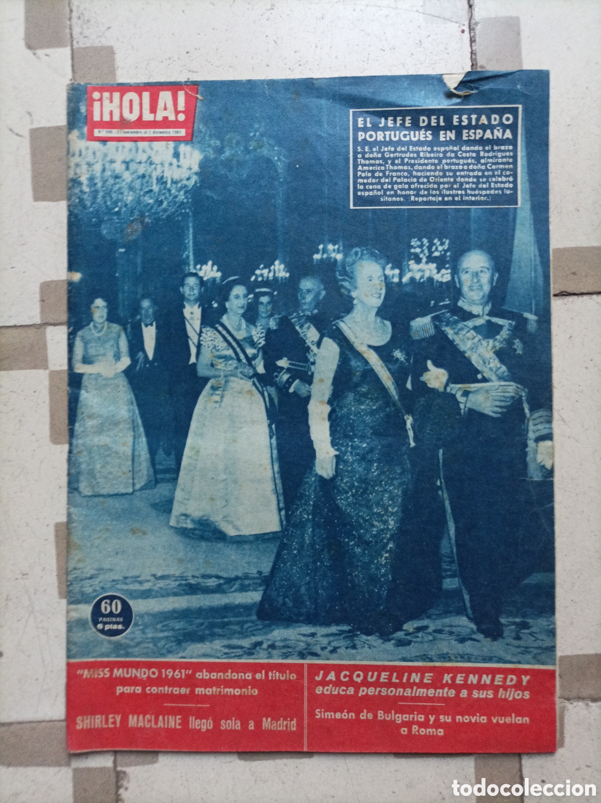 Collection Magazines and Newspapers: REVISTA HOLA N&deg;900 - 1961