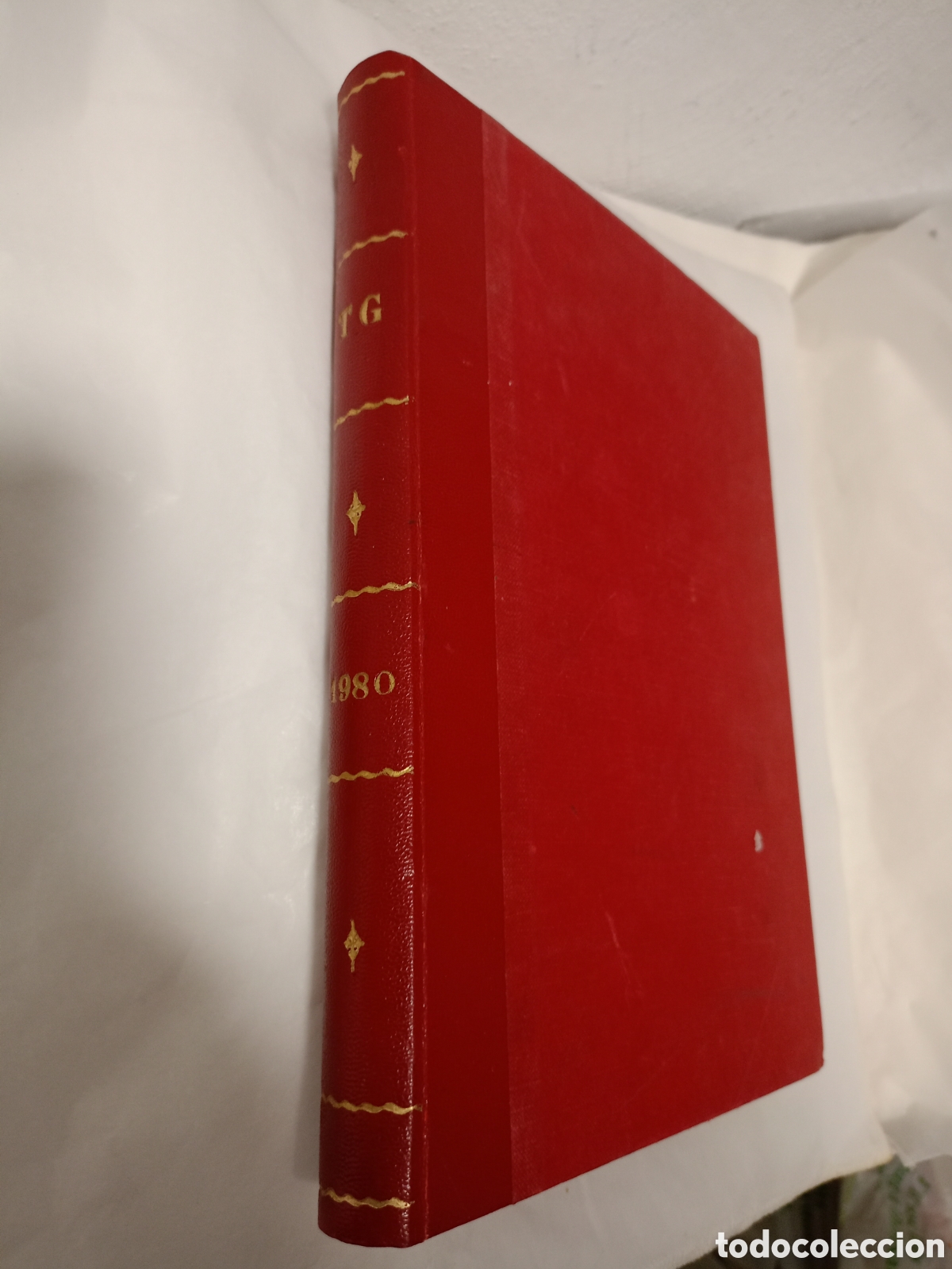 Coleccionismo de revistas y peri&oacute;dicos: TG revistas de las artes decorativas 1980 encuadernadas