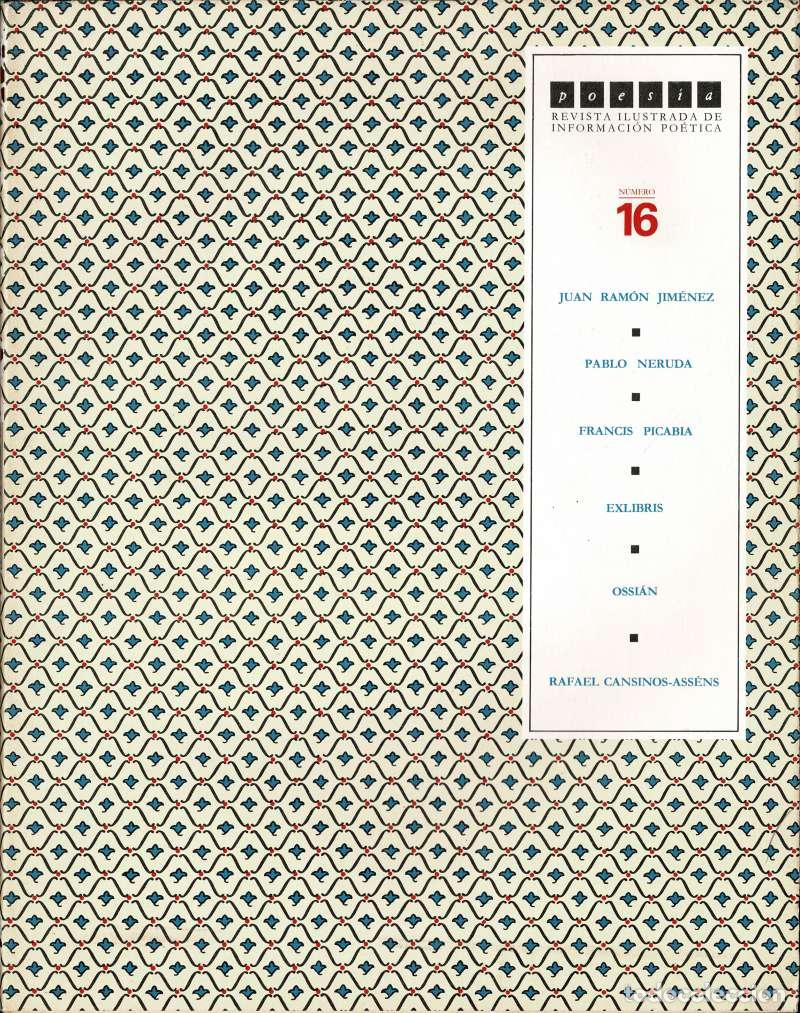Coleccionismo de revistas y peri&oacute;dicos: Poes&iacute;a N&ordm; 16. Revista Ilustrada de Informaci&oacute;n Po&eacute;tica. Oto&ntilde;o 1982
