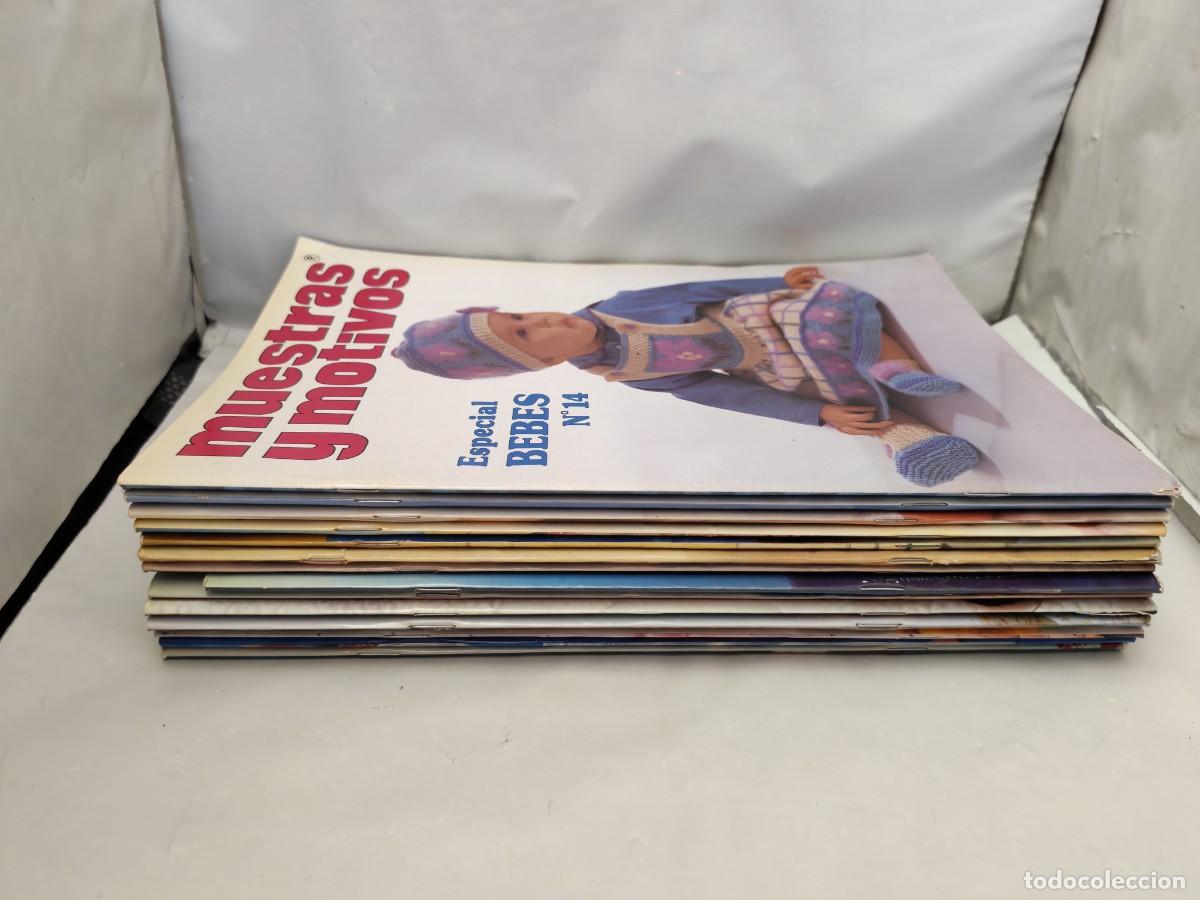 Collectionnisme de Revues et Journaux: PACK 13 Revistas MUESTRAS Y MOTIVOS Serie ESPECIAL BEB&Eacute;S