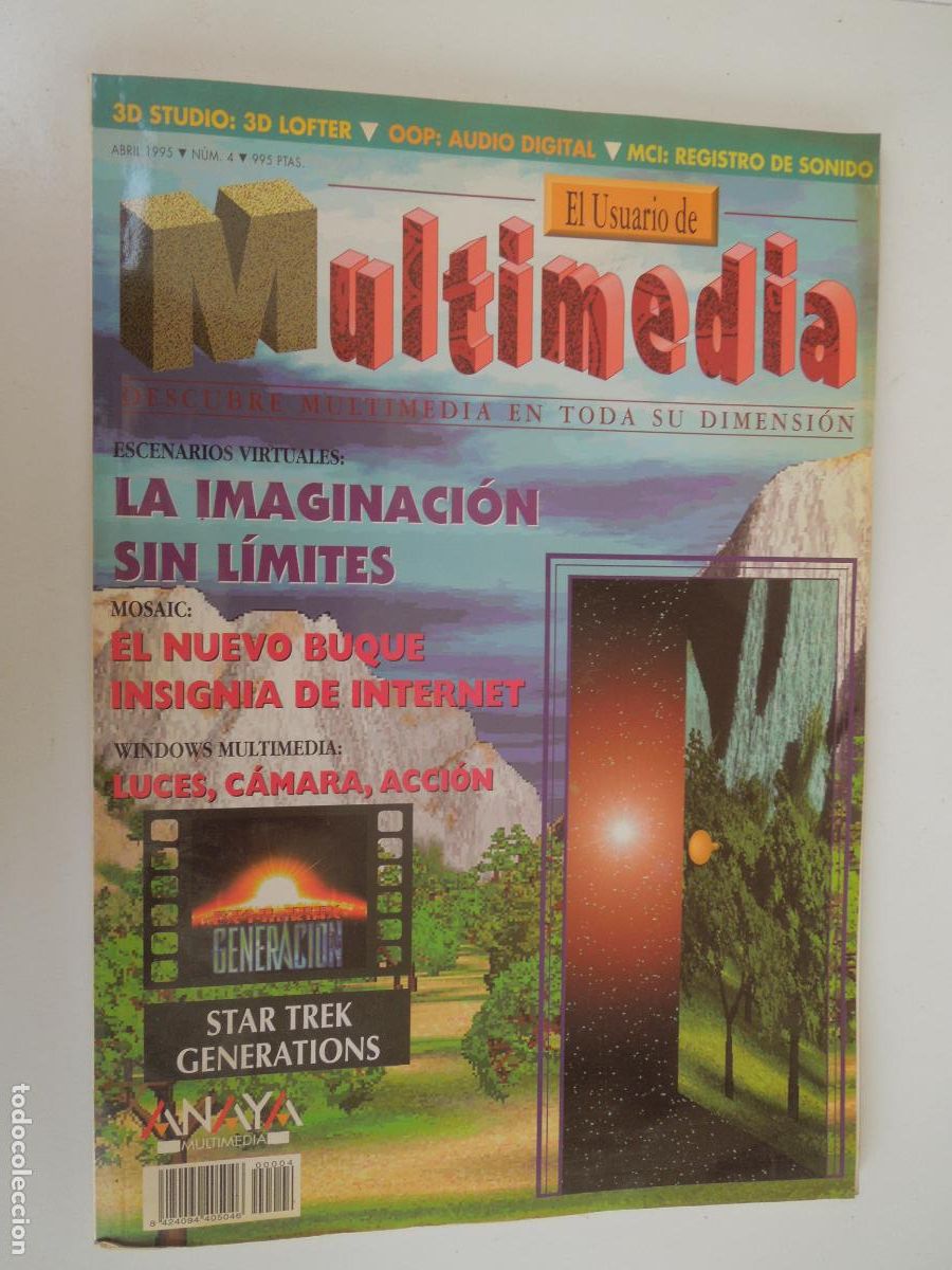 Coleccionismo de revistas y peri&oacute;dicos: EL USUARIO DE MULTIMEDIA - N&ordm; 4 -04-1995 REVISTA ANAYA - VER INDICE