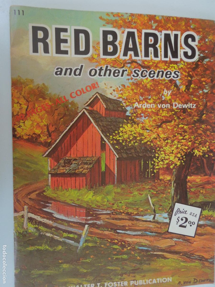 Coleccionismo de revistas y peri&oacute;dicos: RED BARNS AND OTHER SCENES - ARDEN VON DEWITZ - N&ordm; 111