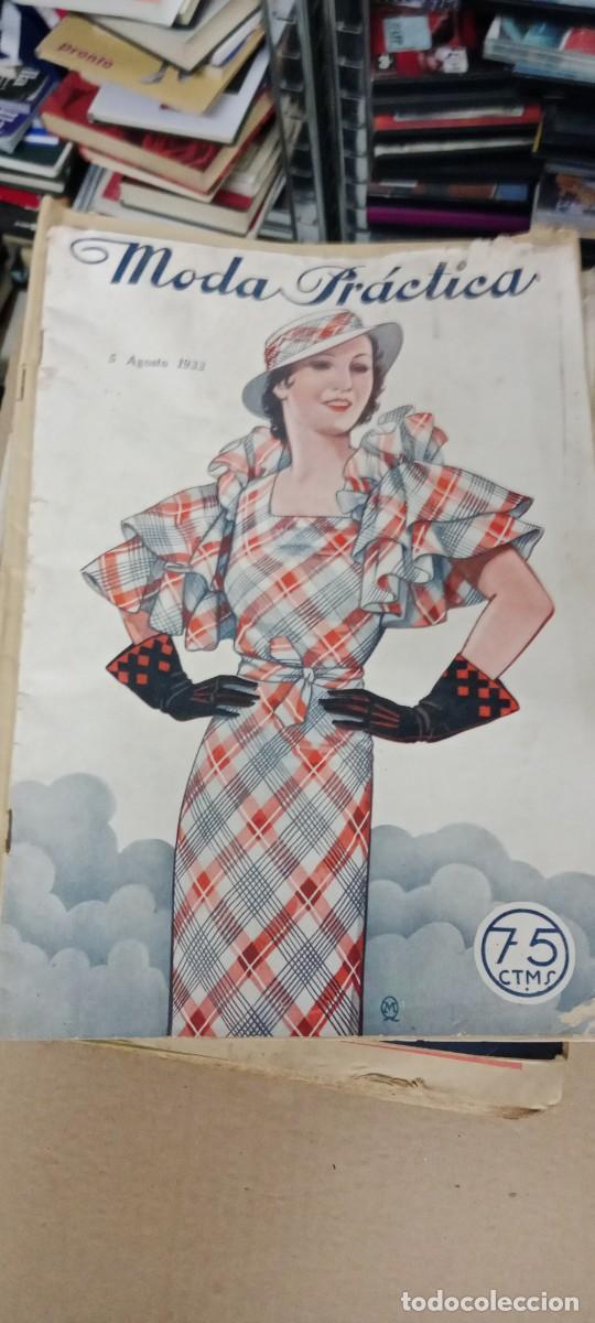 Coleccionismo de revistas y peri&oacute;dicos: MODA PRACTICA 5 AGOSTO 1933 REVISTA CU-07