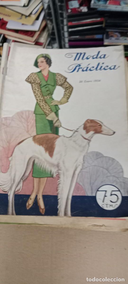 Coleccionismo de revistas y peri&oacute;dicos: MODA PRACTICA 20 ENERO 1934 REVISTA CU-07