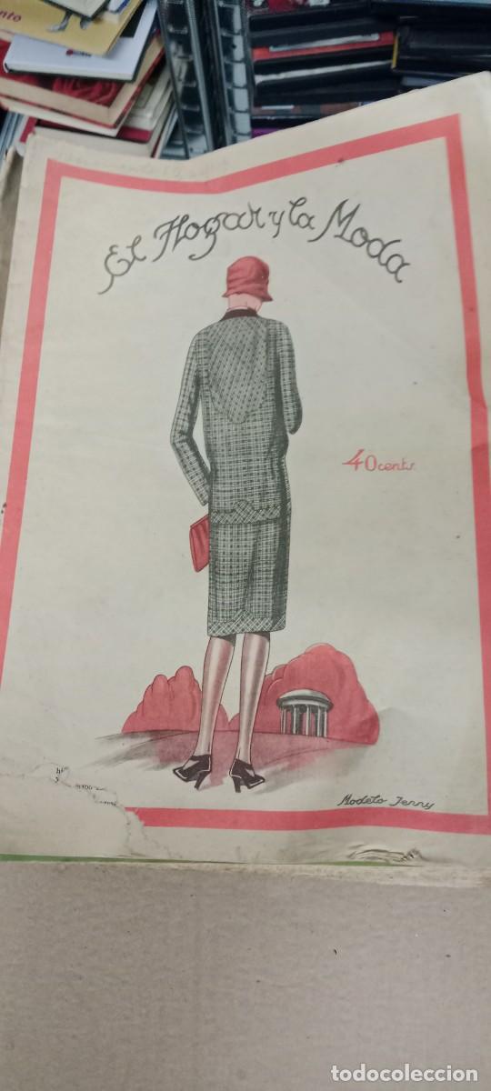 Coleccionismo de revistas y peri&oacute;dicos: EL HOGAR Y LA MODA REVISTA CU-07