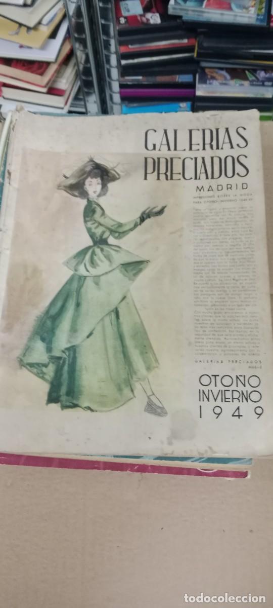 Coleccionismo de revistas y peri&oacute;dicos: CATALOGO PUBLICITARIO GALERIAS PRECIADOS OTO&Ntilde;O-INVIERNO 1949 REVISTA CU-07