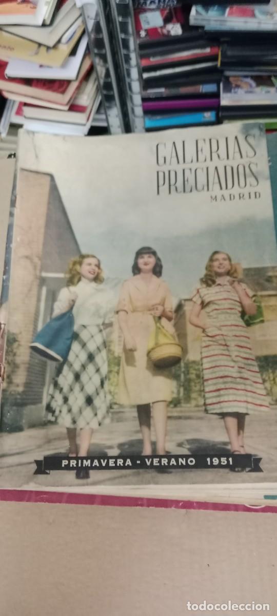 Collezionismo di Riviste e Giornali: ANTIGUO CAT&Aacute;LOGO GALER&Iacute;AS PRECIADOS - MADRID - PRIMAVERA / VERANO 1951 REVISTA CU-07