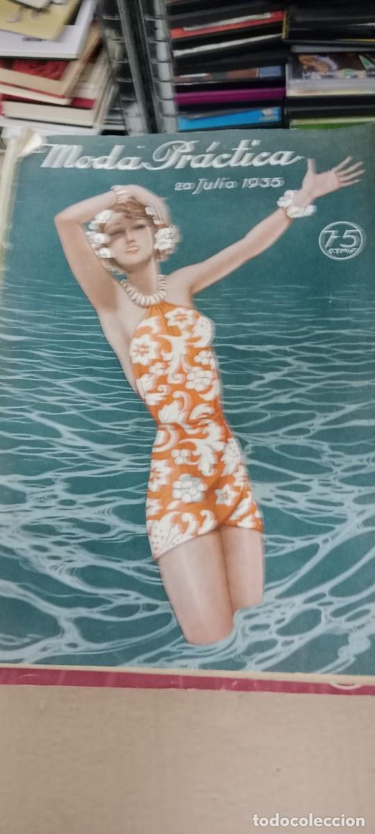 Coleccionismo de revistas y peri&oacute;dicos: MODA PRACTICA 1935 REVISTA CU-07
