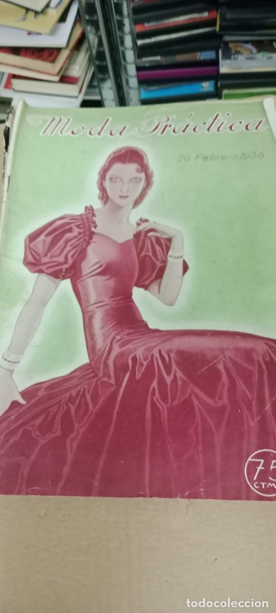 Coleccionismo de revistas y peri&oacute;dicos: MODA PRACTICA 1936 REVISTA CU-07