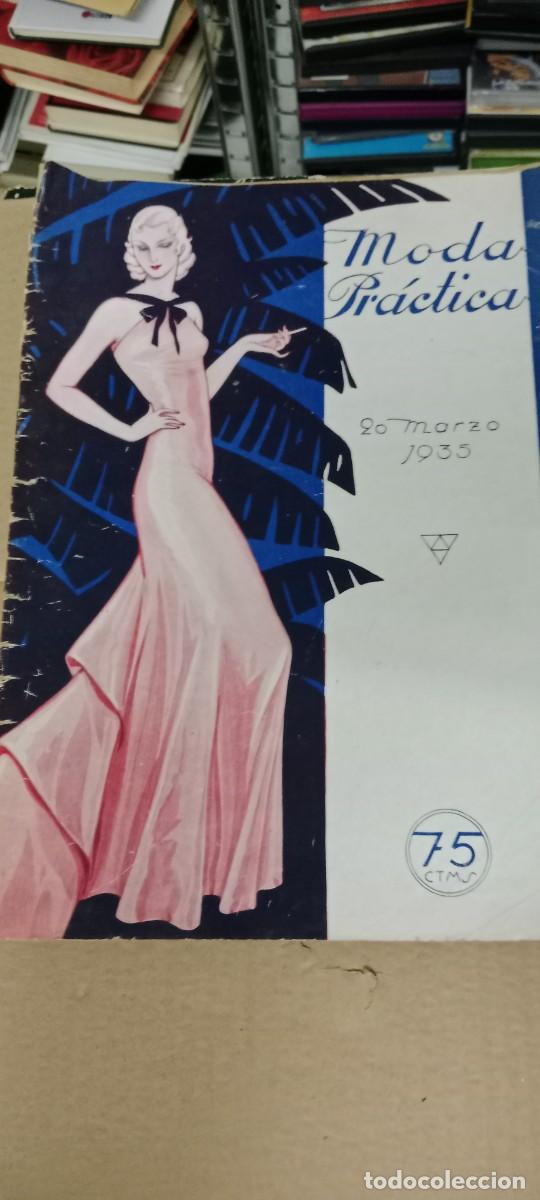 Coleccionismo de revistas y peri&oacute;dicos: MODA PRACTICA 1935 REVISTA CU-07