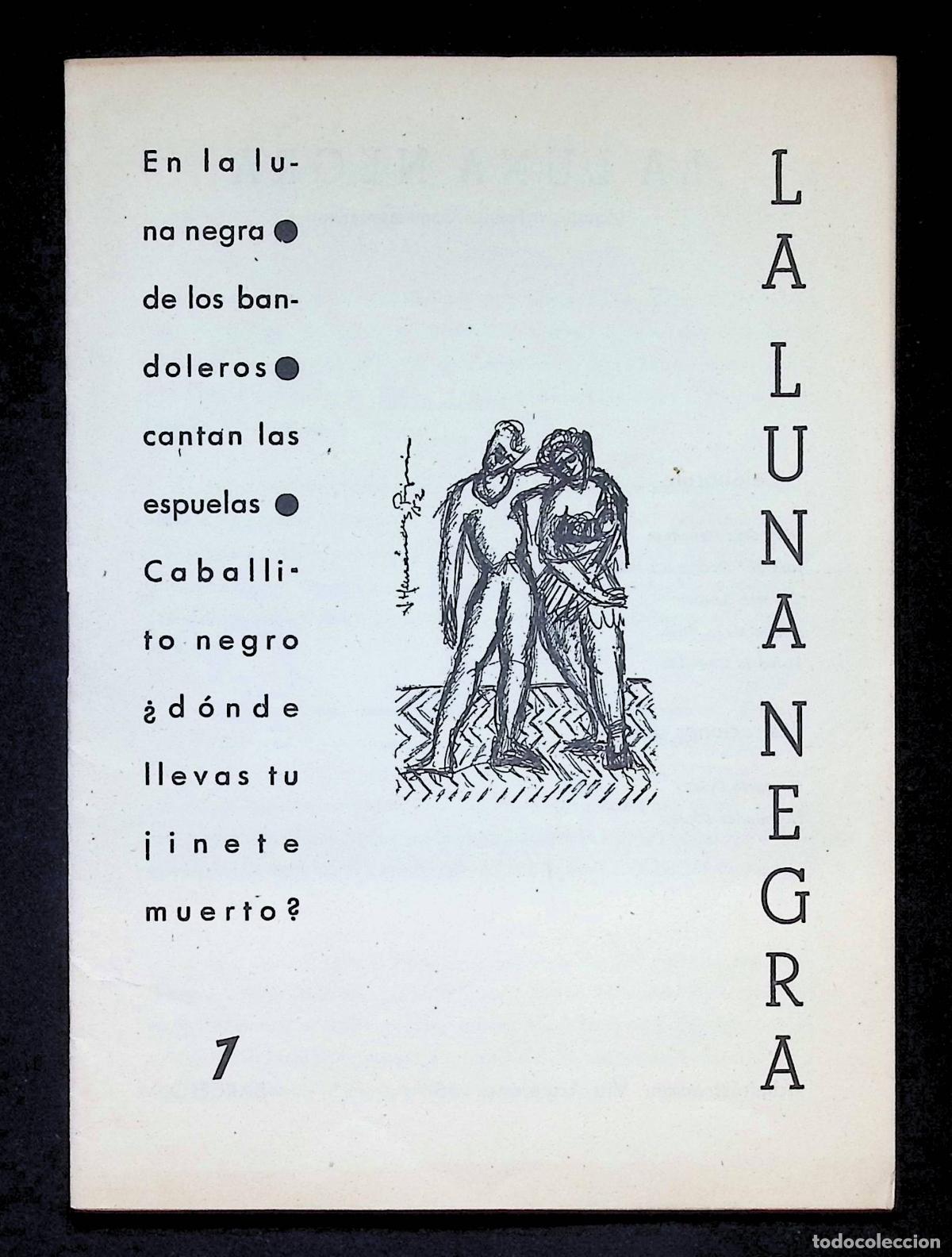 Coleccionismo de revistas y peri&oacute;dicos: LA LUNA NEGRA (ANTOLOG&Iacute;A PO&Eacute;TICA CONTEMPOR&Aacute;NEA) N&Uacute;M. 7. - [Revista.]