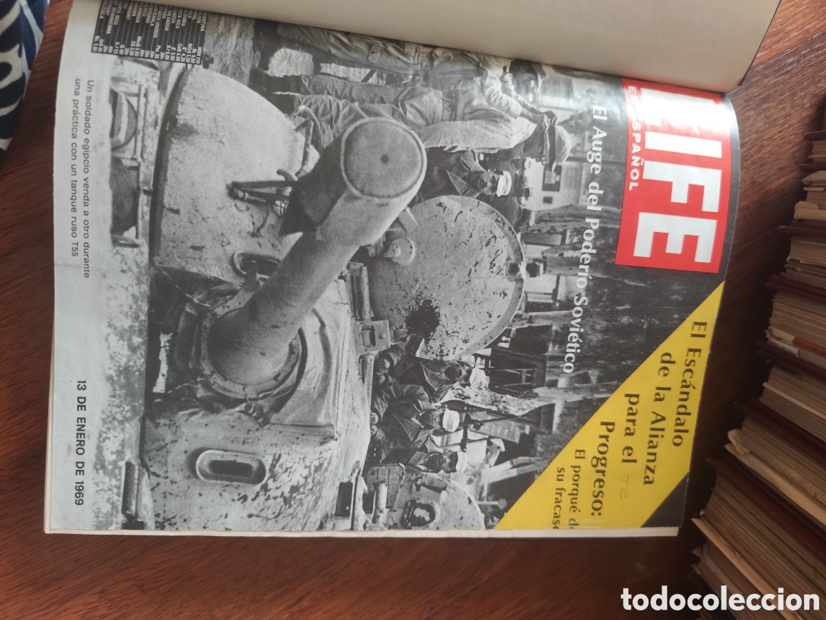 Coleccionismo de revistas y peri&oacute;dicos: REVISTA LIFE EN ESPA&Ntilde;OL ENCUADERNADA