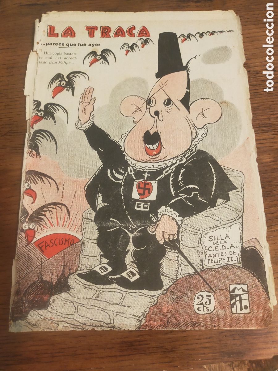 Coleccionismo de revistas y peri&oacute;dicos: REVISTA LA TRACA NUM.145, segunda &eacute;poca