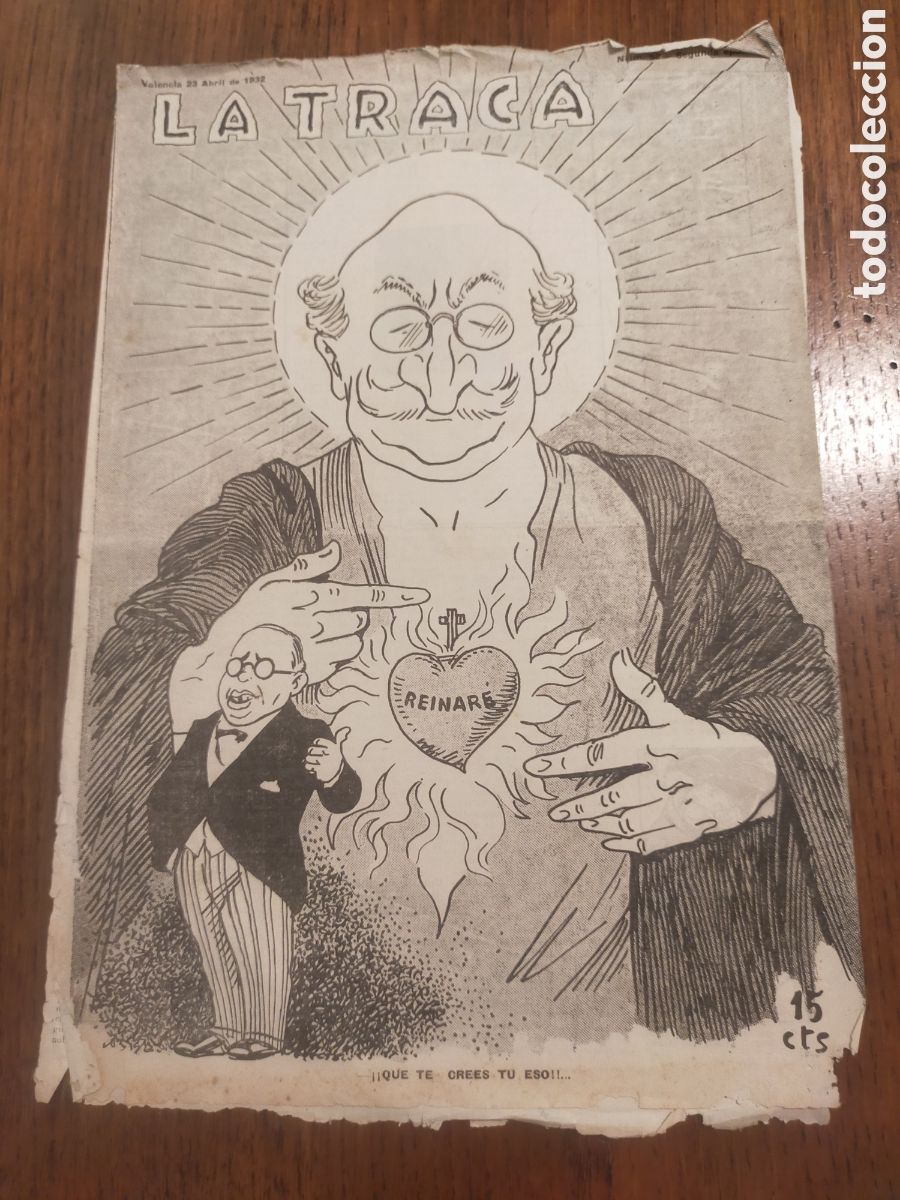 Coleccionismo de revistas y peri&oacute;dicos: HOJA REVISTA LA TRACA