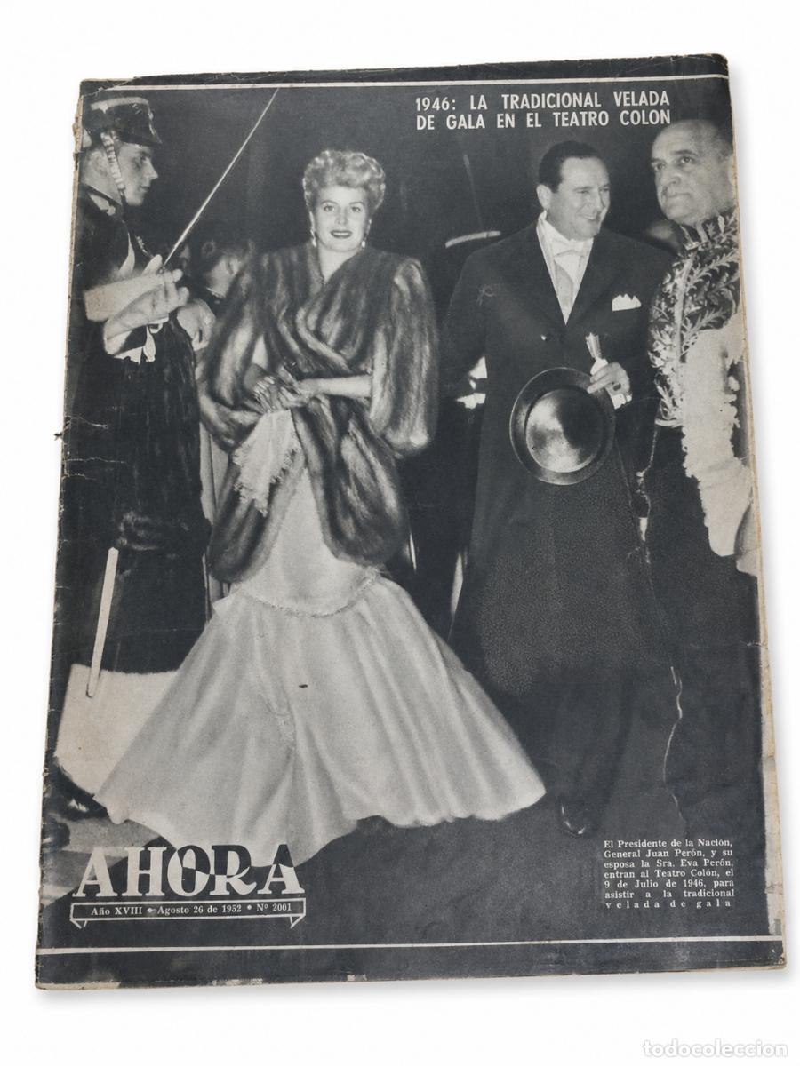 Coleccionismo de revistas y peri&oacute;dicos: REVISTA AHORA &ndash; A&Ntilde;O XVIII, N.&ordm; 2001 &ndash; 26 DE AGOSTO DE 1952 LM
