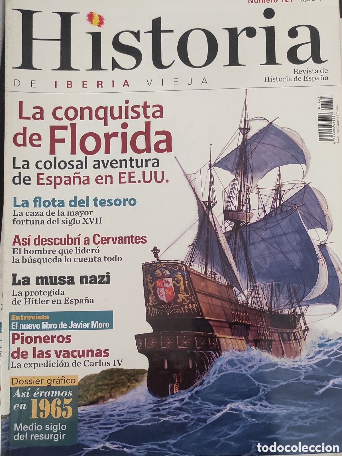 Coleccionismo de revistas y peri&oacute;dicos: Historia de Iberia Vieja.La conquista de Florida.
