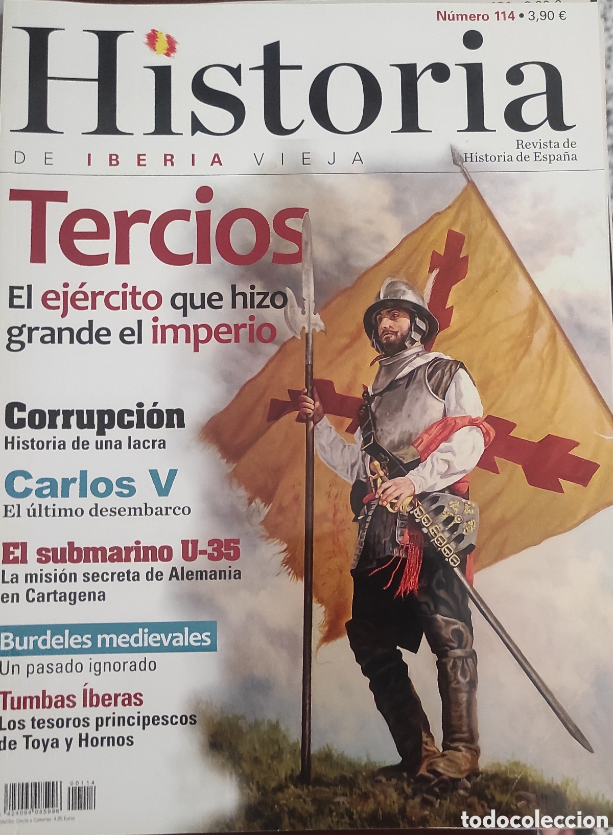 Coleccionismo de revistas y peri&oacute;dicos: Historia de Iberia Vieja. Tercios.
