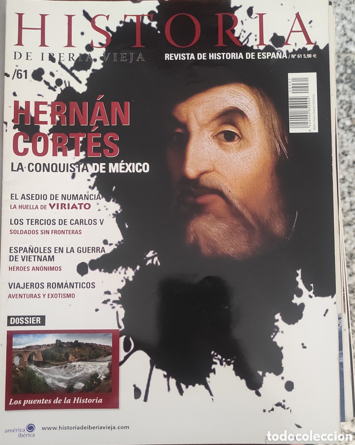 Coleccionismo de revistas y peri&oacute;dicos: Historia de Iberia Vieja. Hern&aacute;n Cort&eacute;s