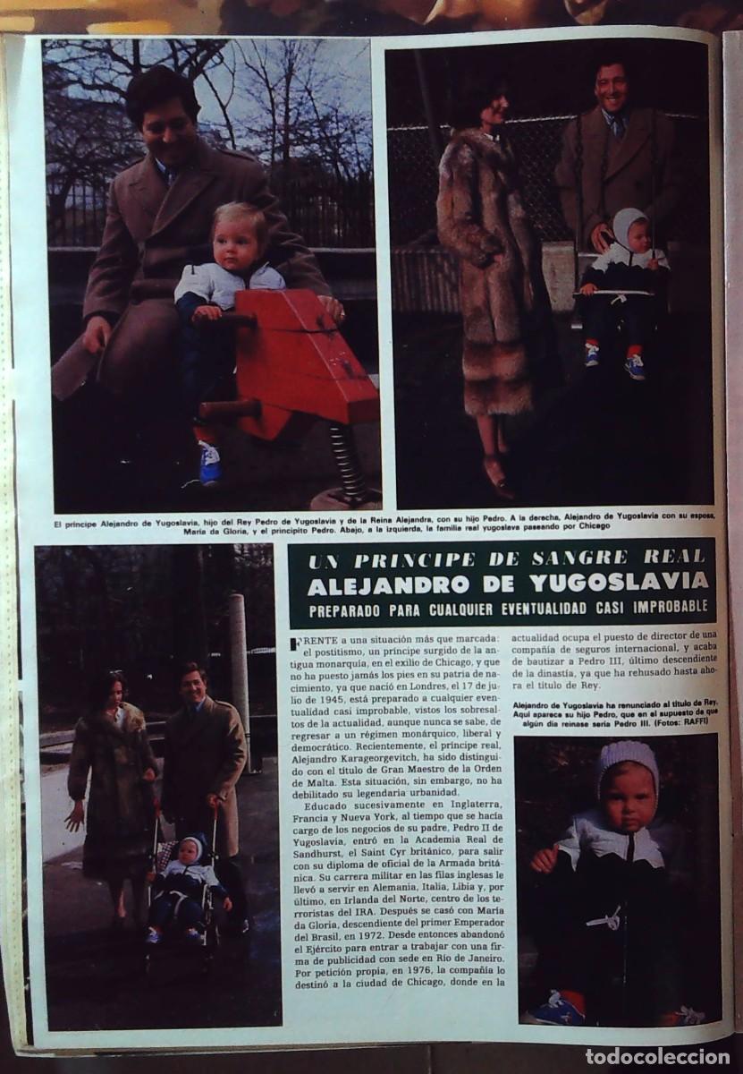 Coleccionismo de revistas y peri&oacute;dicos: alejandro de yugoslavia