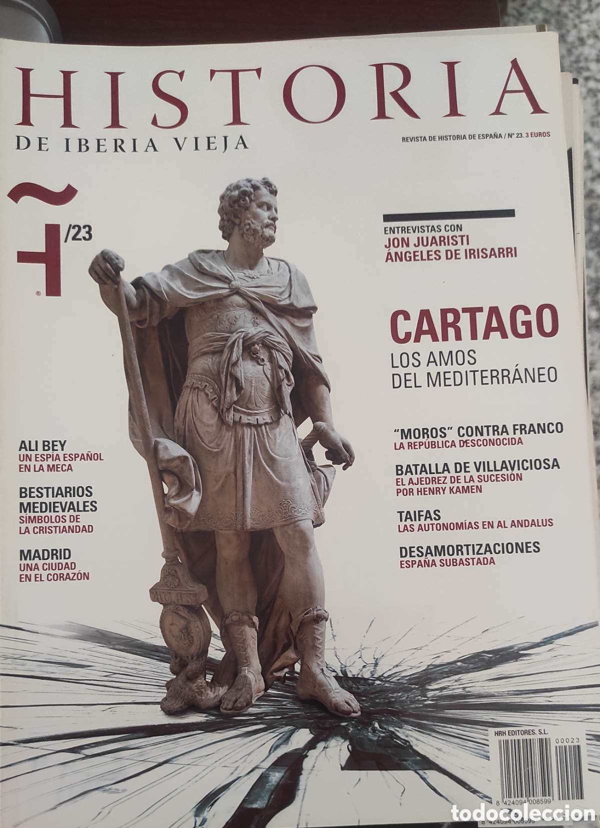 Coleccionismo de revistas y peri&oacute;dicos: Historia de Iberia Vieja. Cartago.