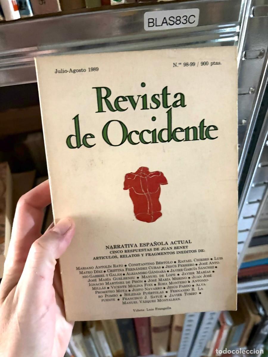 Coleccionismo de revistas y peri&oacute;dicos: BLAS83C Revista de Occidente &mdash; Fundaci&oacute;n Jos&eacute; Ortega y Gasset / Revista de Occidente.