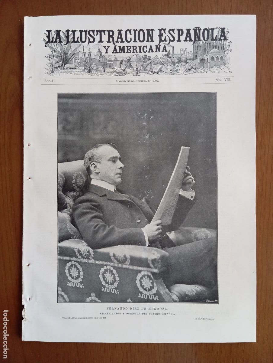 Coleccionismo de revistas y peri&oacute;dicos: La Ilustraci&oacute;n Espa&ntilde;ola y Americana. 28 febrero 1906