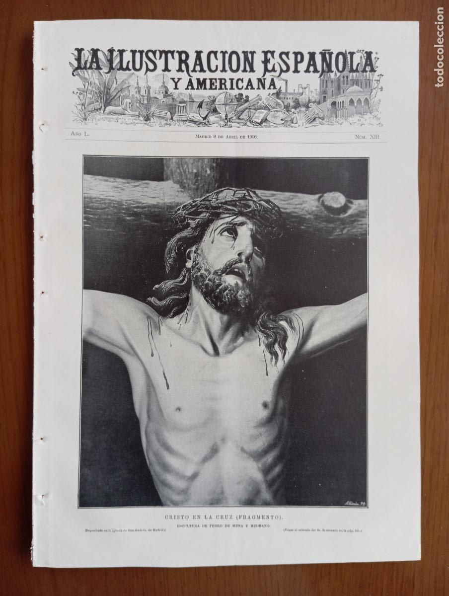 Collectionnisme de Revues et Journaux: La Ilustraci&oacute;n Espa&ntilde;ola y Americana. 8 abril 1906