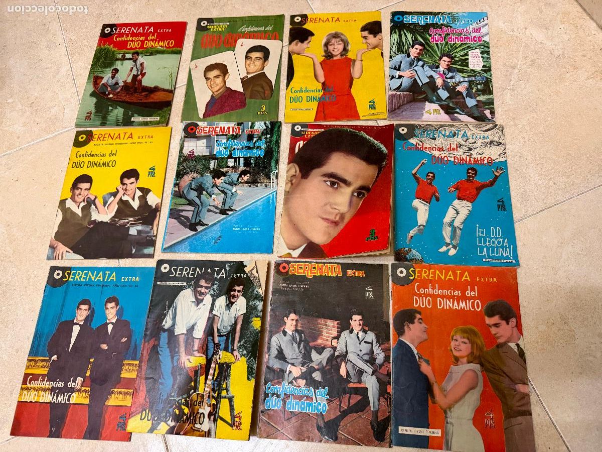 Coleccionismo de revistas y peri&oacute;dicos: Lote de Revistas serenata d&uacute;o din&aacute;mico