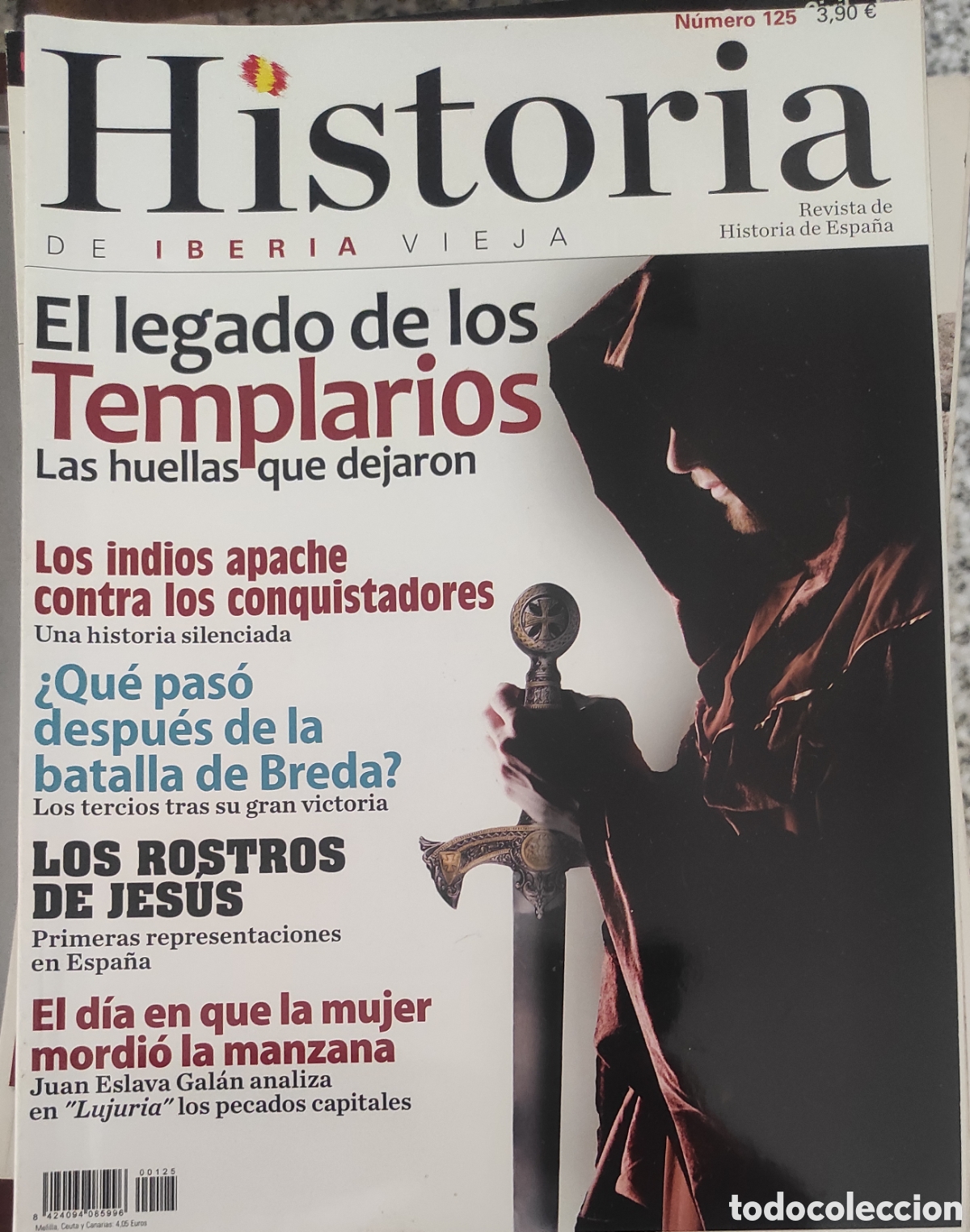 Coleccionismo de revistas y peri&oacute;dicos: Historia de Iberia Vieja. Templarios.