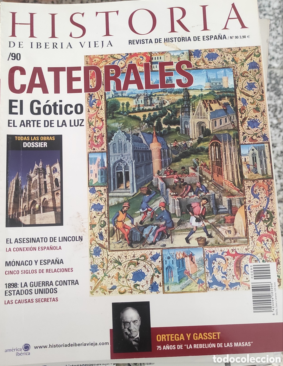 Coleccionismo de revistas y peri&oacute;dicos: Historia de Iberia Vieja. Catedrales. G&oacute;tico