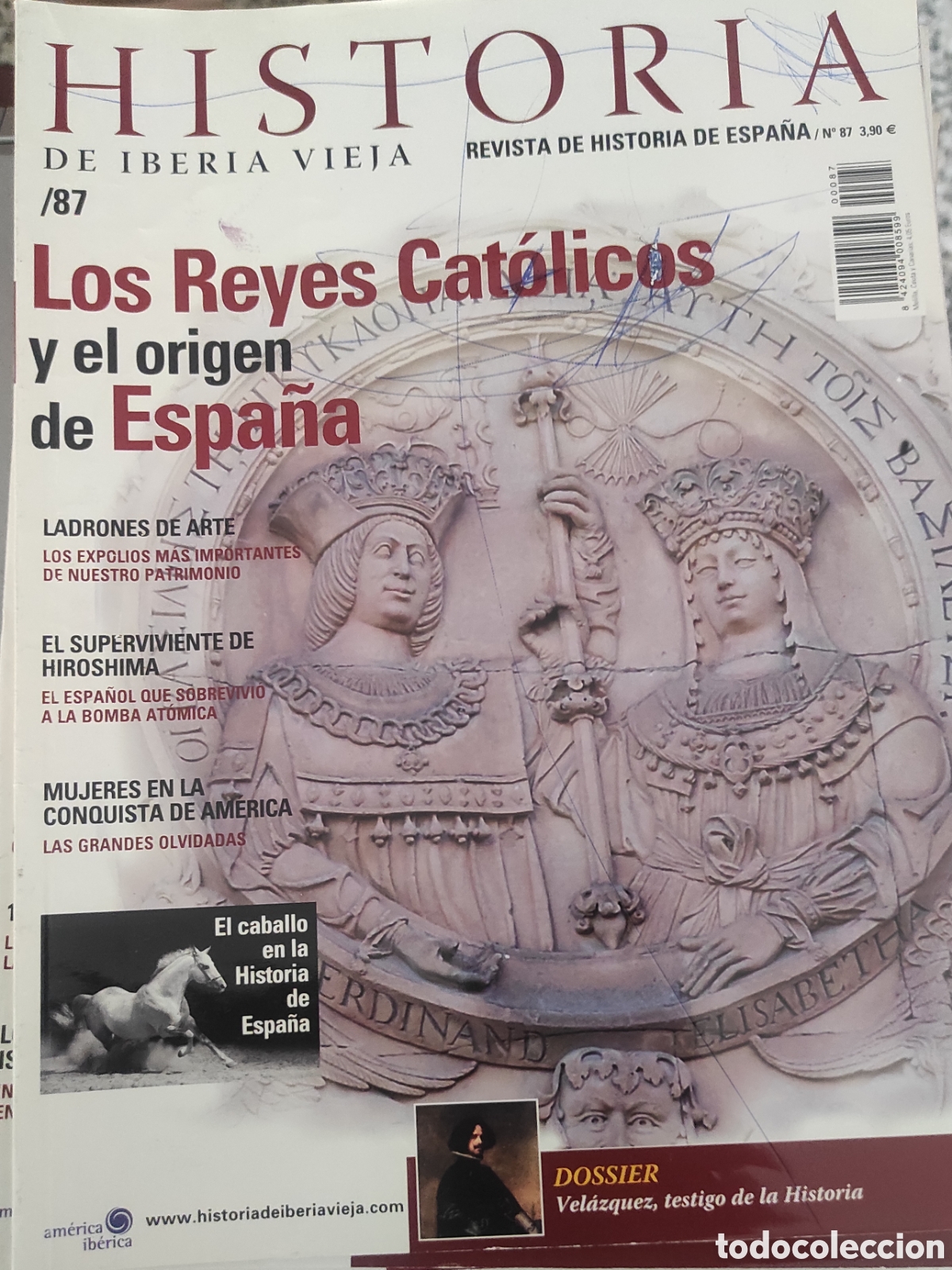 Coleccionismo de revistas y peri&oacute;dicos: Historia de Iberia Vieja. Reyes Cat&oacute;licos.