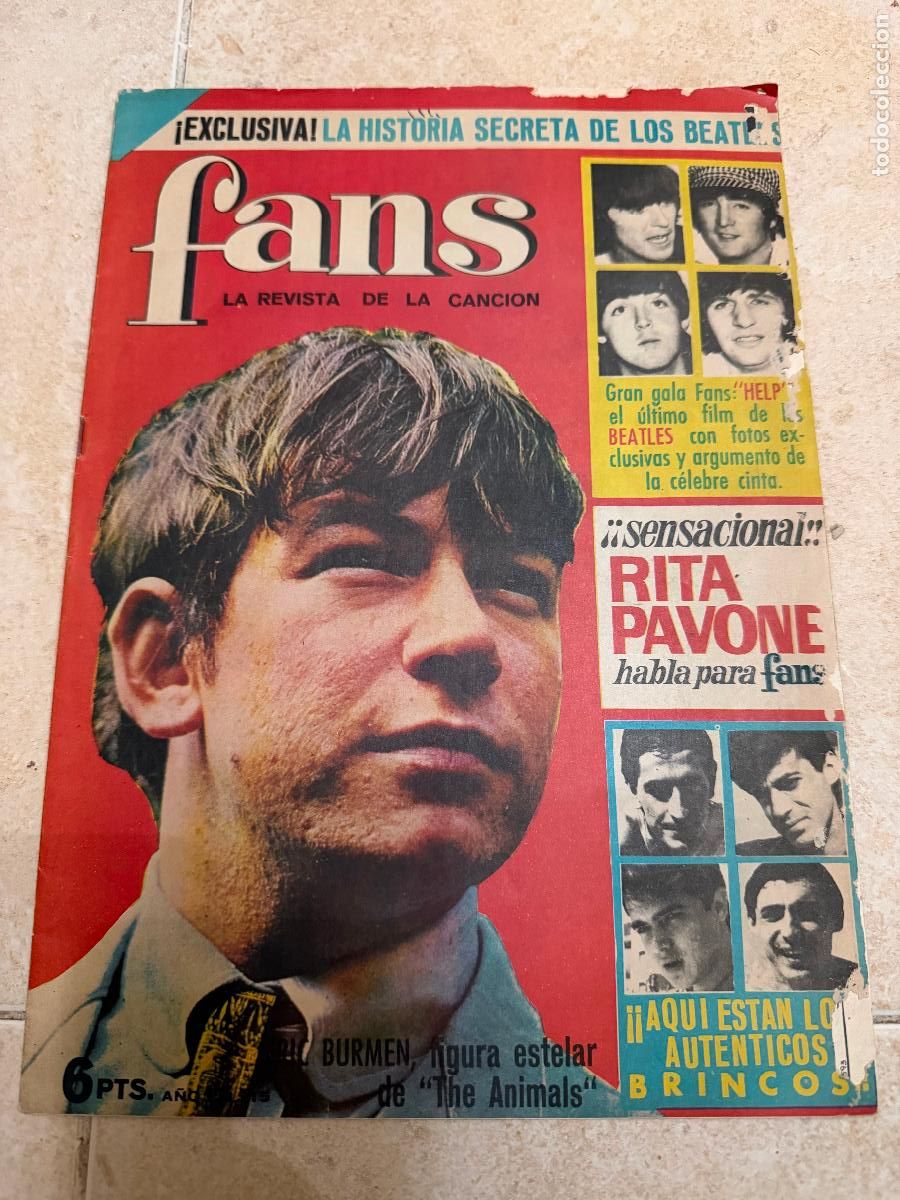 Coleccionismo de revistas y peri&oacute;dicos: Revista fans the animals