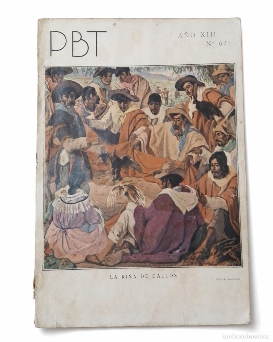 Coleccionismo de revistas y peri&oacute;dicos: PBT &ndash; La ri&ntilde;a de gallos &ndash; N.&ordm; 621 &ndash; LM