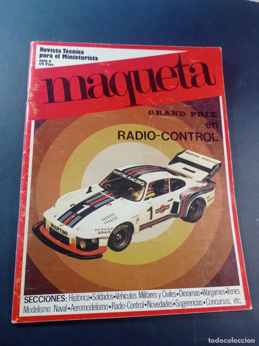 Coleccionismo de revistas y peri&oacute;dicos: MAQUETA. REVISTA T&Eacute;CNICA PARA EL MINIATURISTA N&ordm; 6. 1978. WAFFEN SS. TRENES, LOCOMOTORAS. MILITARIA