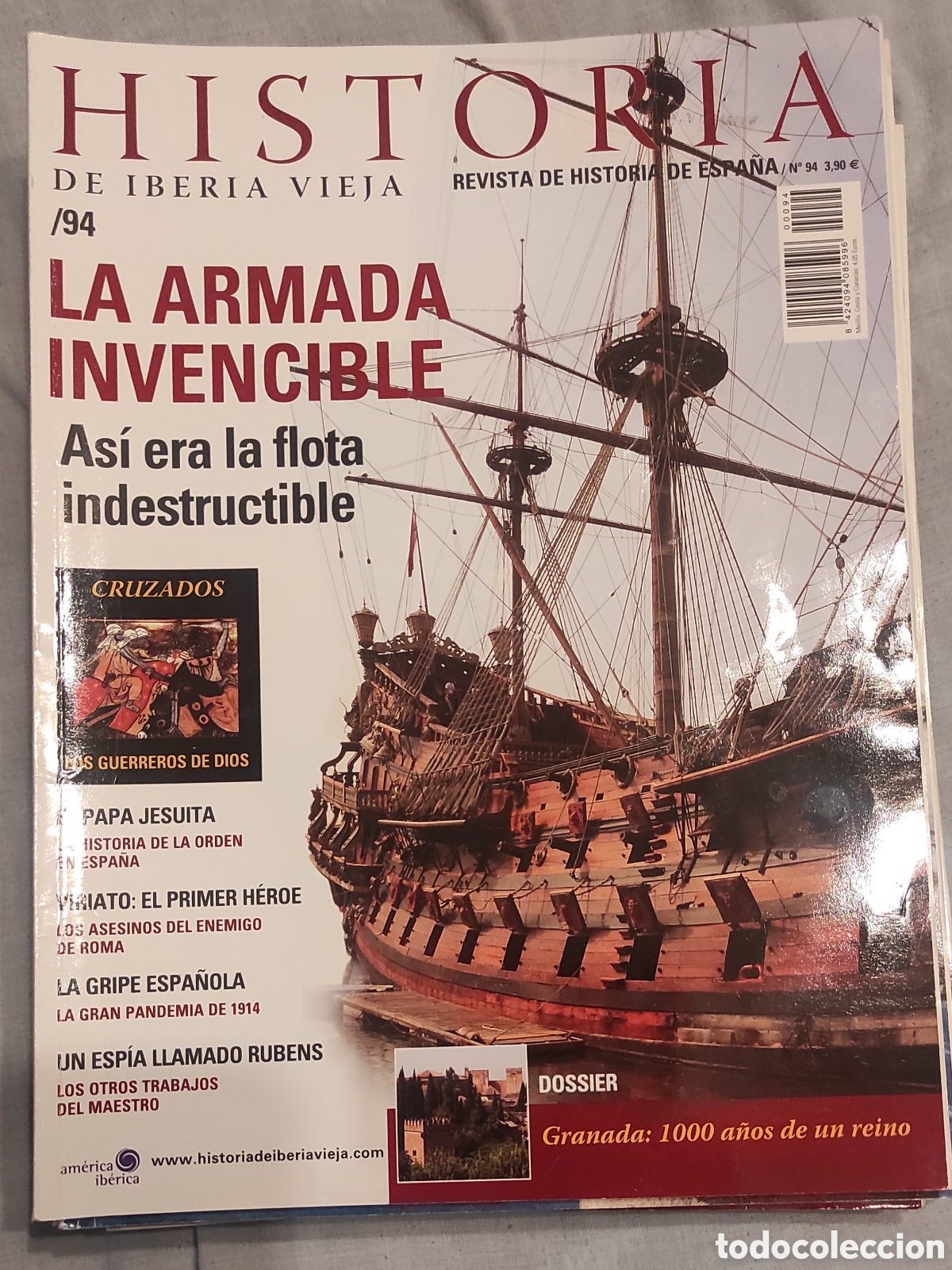 Coleccionismo de revistas y peri&oacute;dicos: Historia de Iberia Vieja. Armada Invencible.