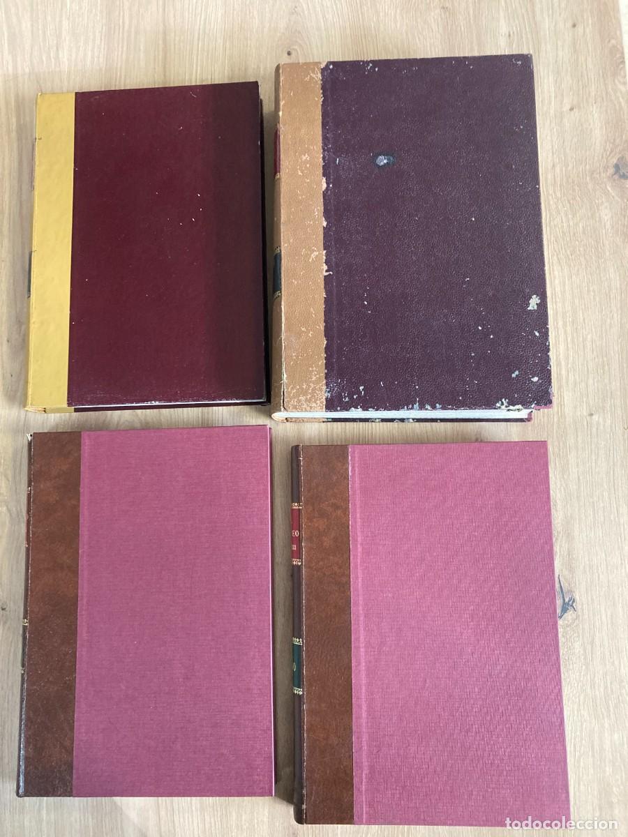 Coleccionismo de revistas y peri&oacute;dicos: Revistas El correo de la UNESCO 4 Tomos 1962/63, 1969, 1980 y 1981