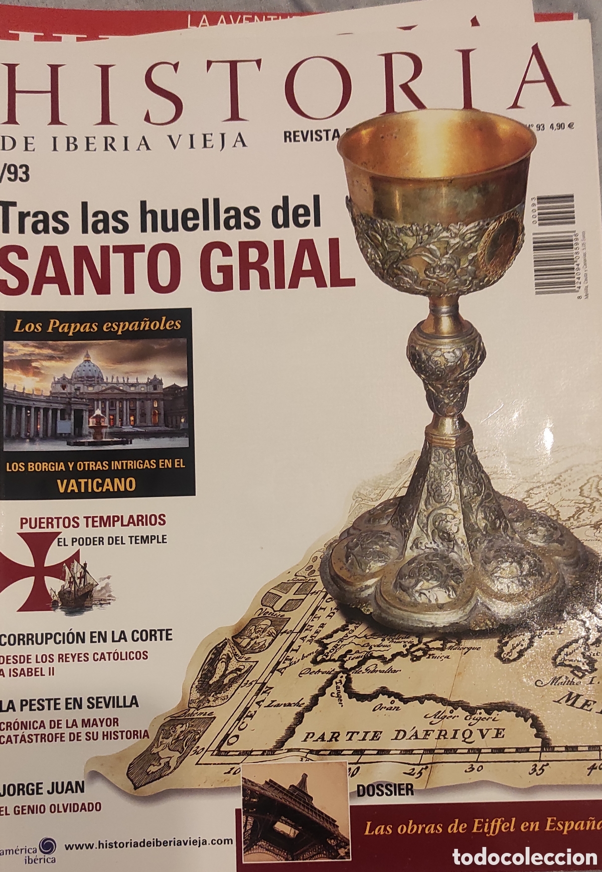 Coleccionismo de revistas y peri&oacute;dicos: Historia de Iberia Vieja. Santo Crial.