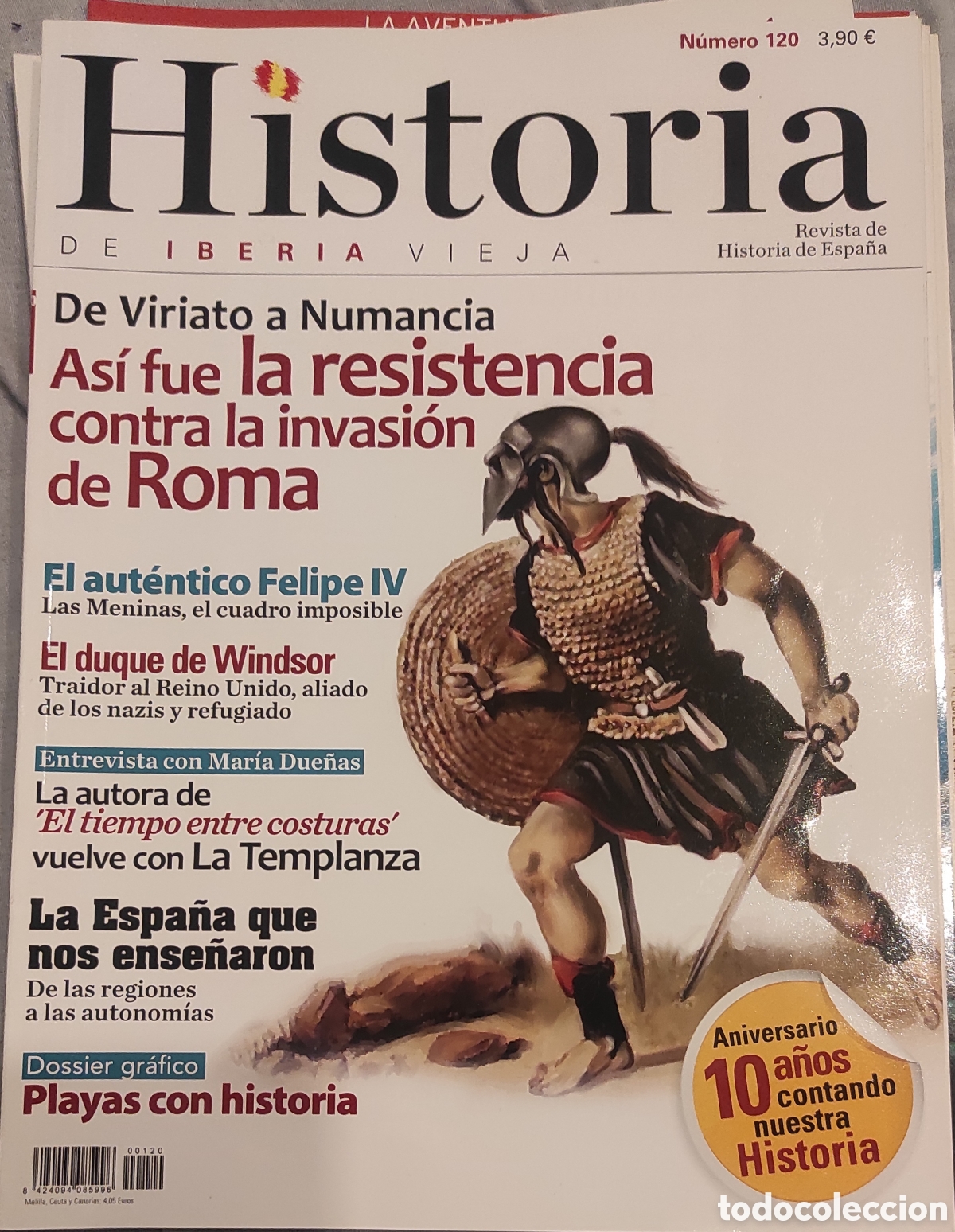 Coleccionismo de revistas y peri&oacute;dicos: Historia de Iberia Vieja. Invasi&oacute;n de Roma.