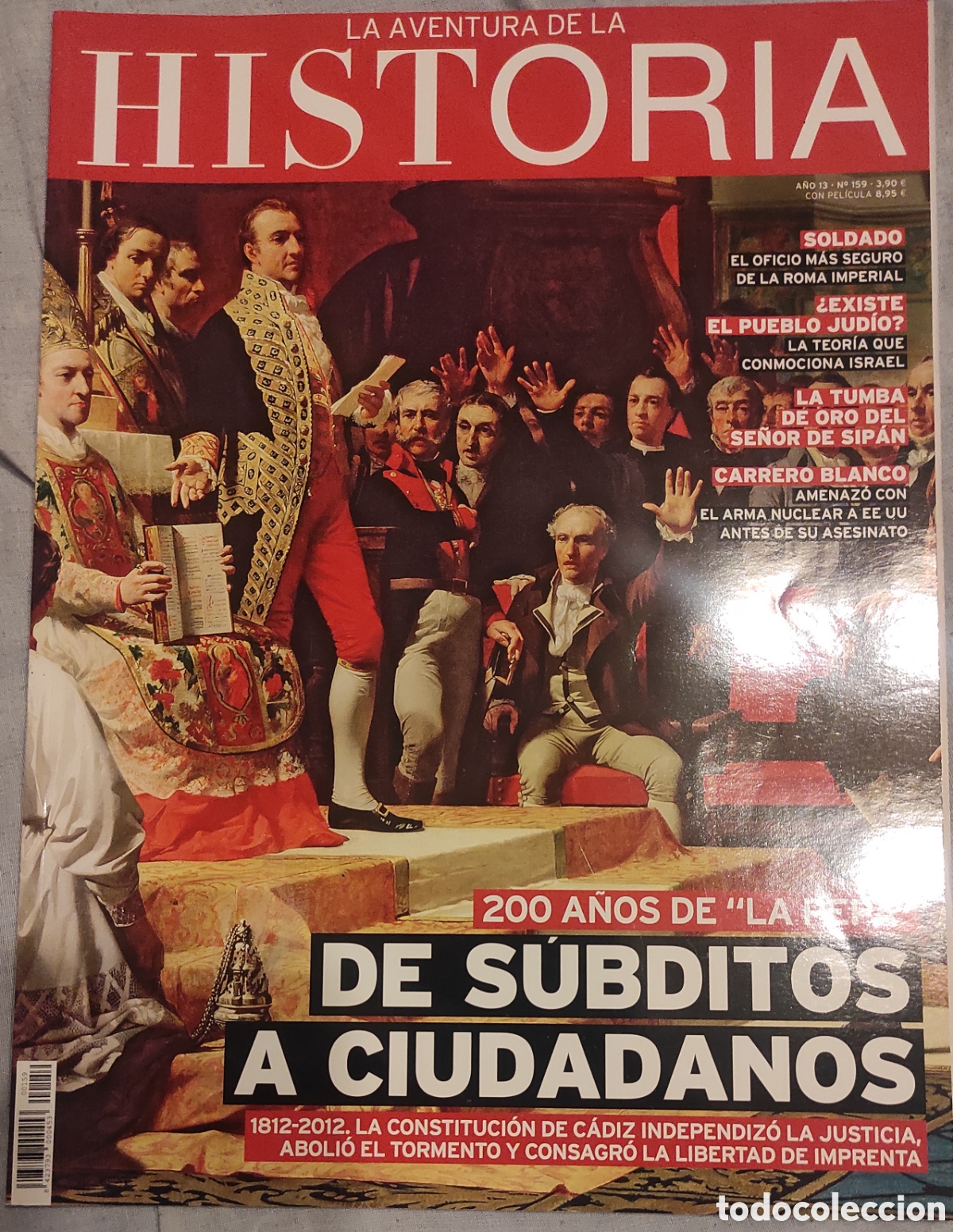 Coleccionismo de revistas y peri&oacute;dicos: La Aventura de la Historia. La Pepa.