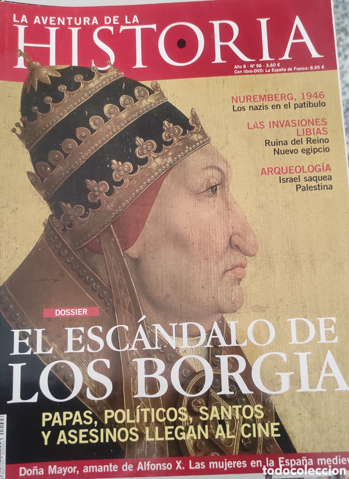 Coleccionismo de revistas y peri&oacute;dicos: Aventura de la Historia. Borgia.