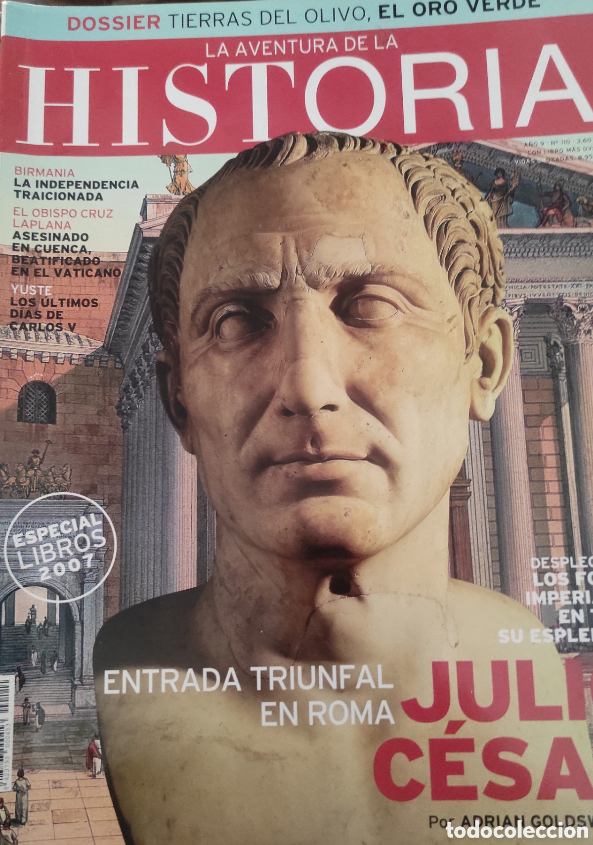 Coleccionismo de revistas y peri&oacute;dicos: Aventura de la Historia. Julio C&eacute;sar.