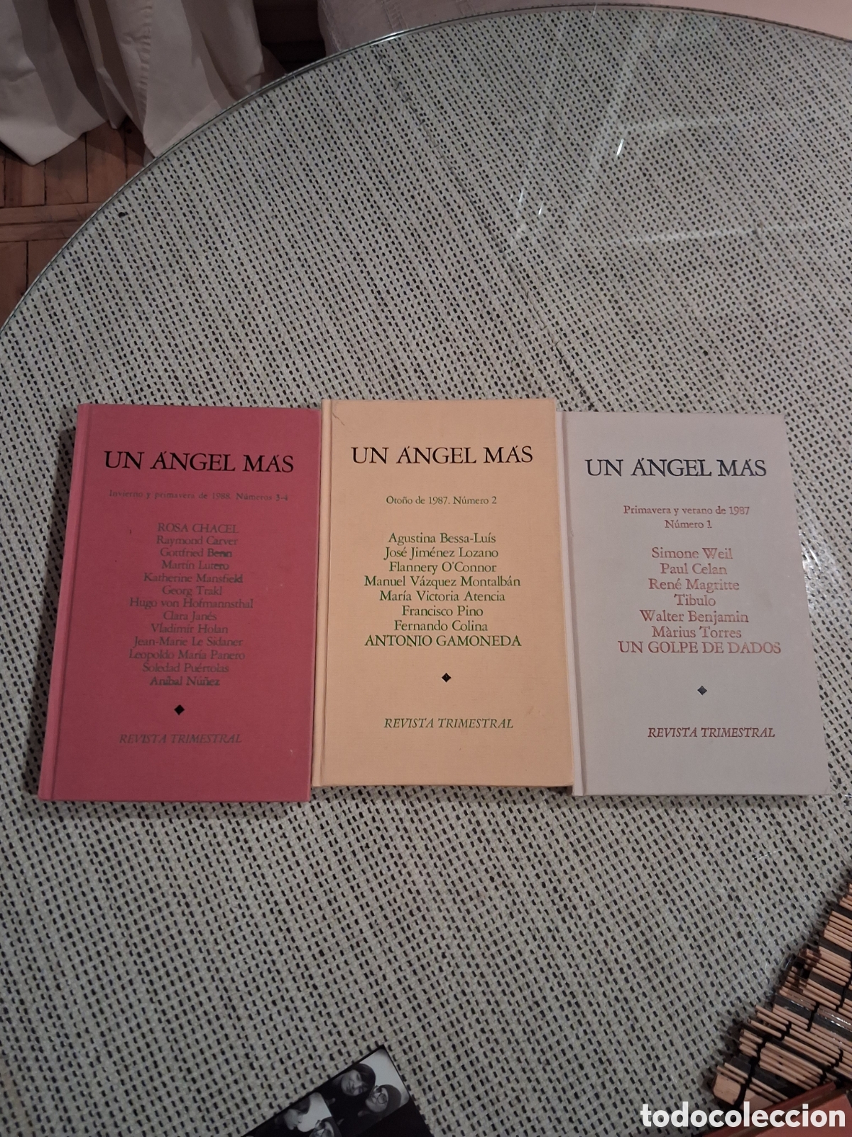 Coleccionismo de revistas y peri&oacute;dicos: Tres primeros n&uacute;meros de la revista Un &aacute;ngel m&aacute;s
