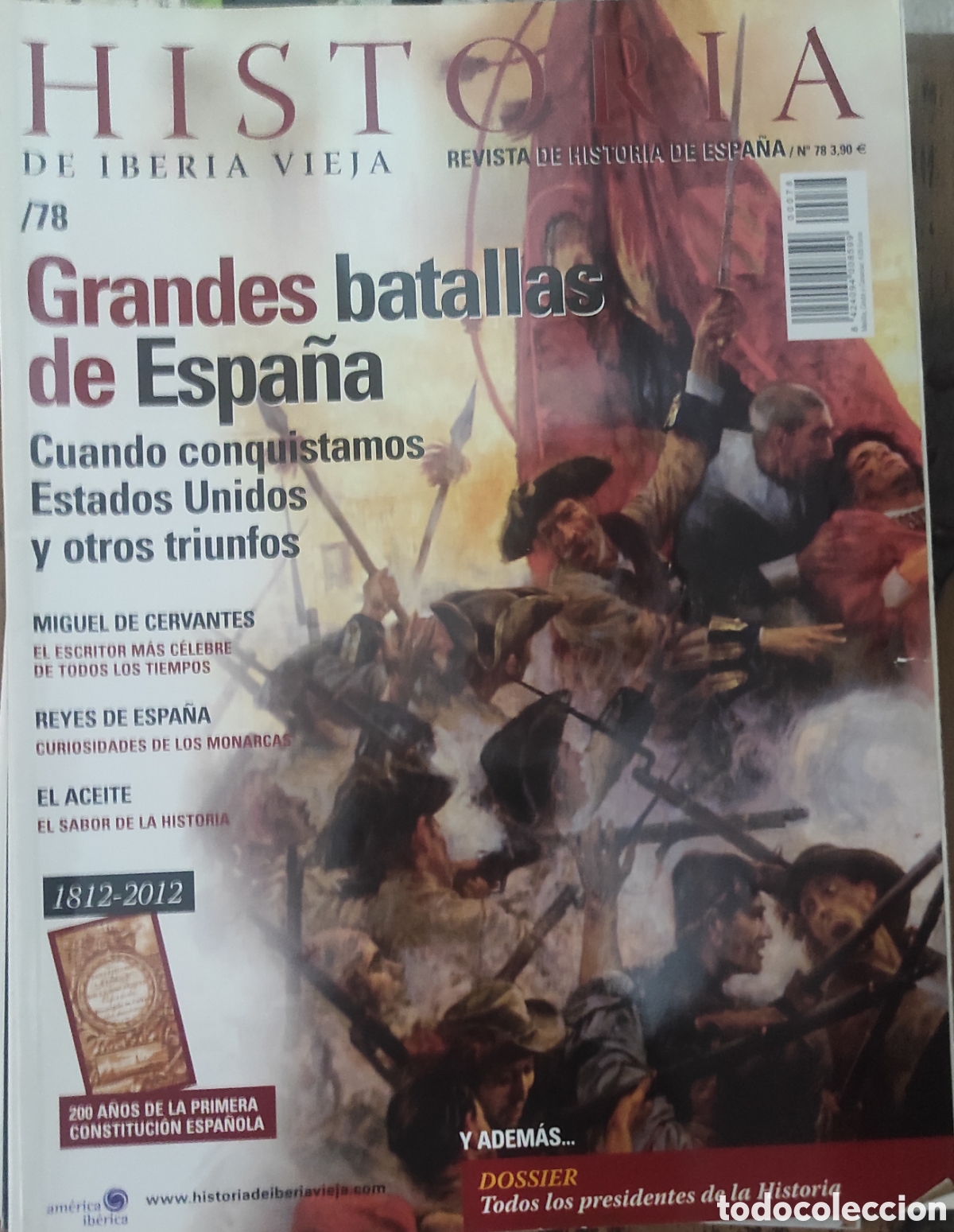Coleccionismo de revistas y peri&oacute;dicos: Historia de Iberia Vieja. Grandes batallas de Espa&ntilde;a.