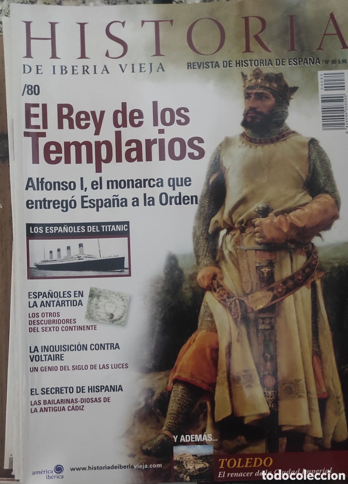 Coleccionismo de revistas y peri&oacute;dicos: Historia de Iberia Vieja. Templarios